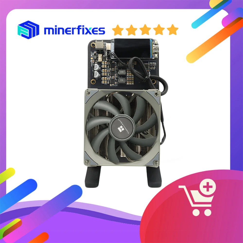 

2025 New Bitcoin miners NerdQaxe++ ASIC Miner 4.8TH/s 75W Home Bitcoin Open Source miner BTC Miners Crypto Miners Solo Miner