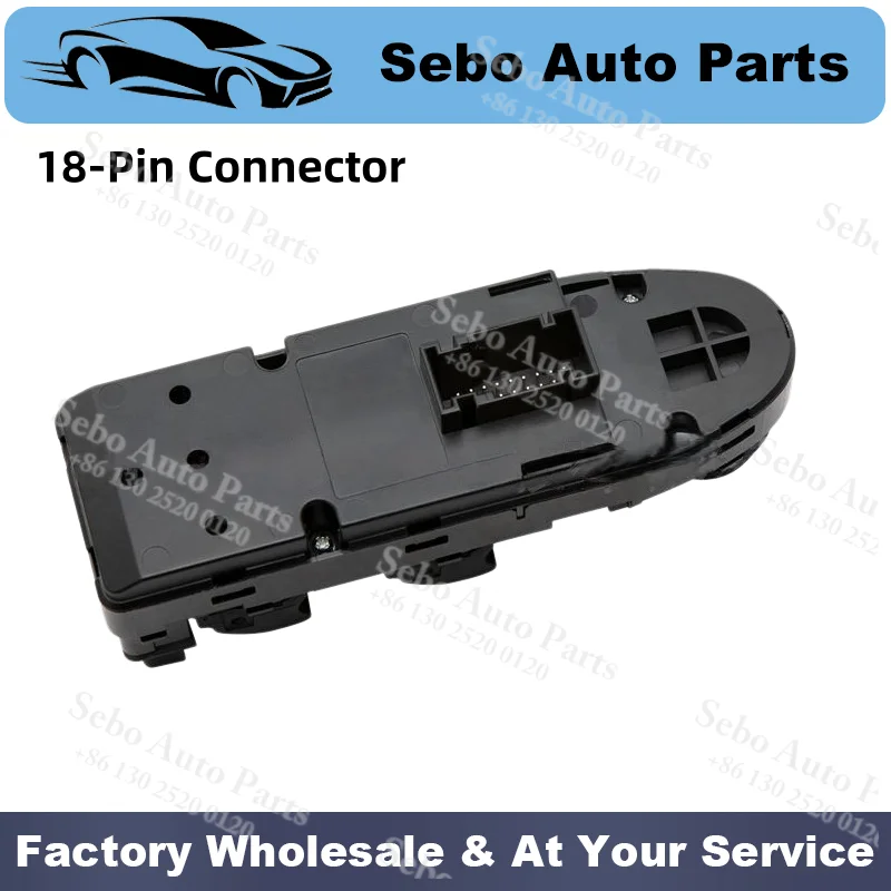 18-Pin Connector Master Power Window Switch 61319155501 / 61316948623 / 61319217326 for BMW X5 X6 E87 E90 E91 E70 E71