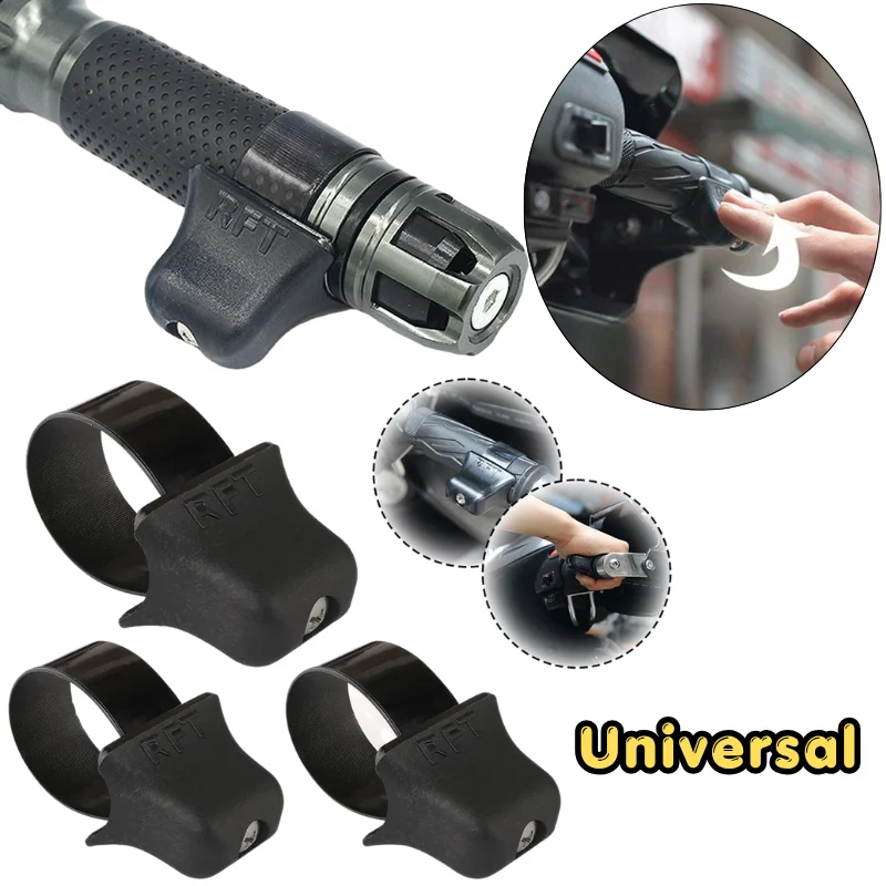 1/2/4 Labor Saving Motorcycle Throttle Cruise Control Lock Clip For Long Ride Universal Non-Slip Riding Accessory