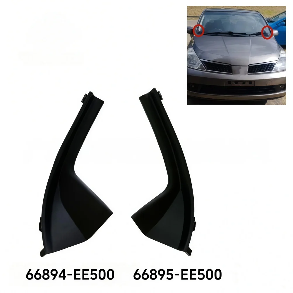 The Lower Corner Of The Windshield Wiper Deflector Of Right-hand Drive For Nissan For Tiida, Venucia D50, And R50 Vehicles