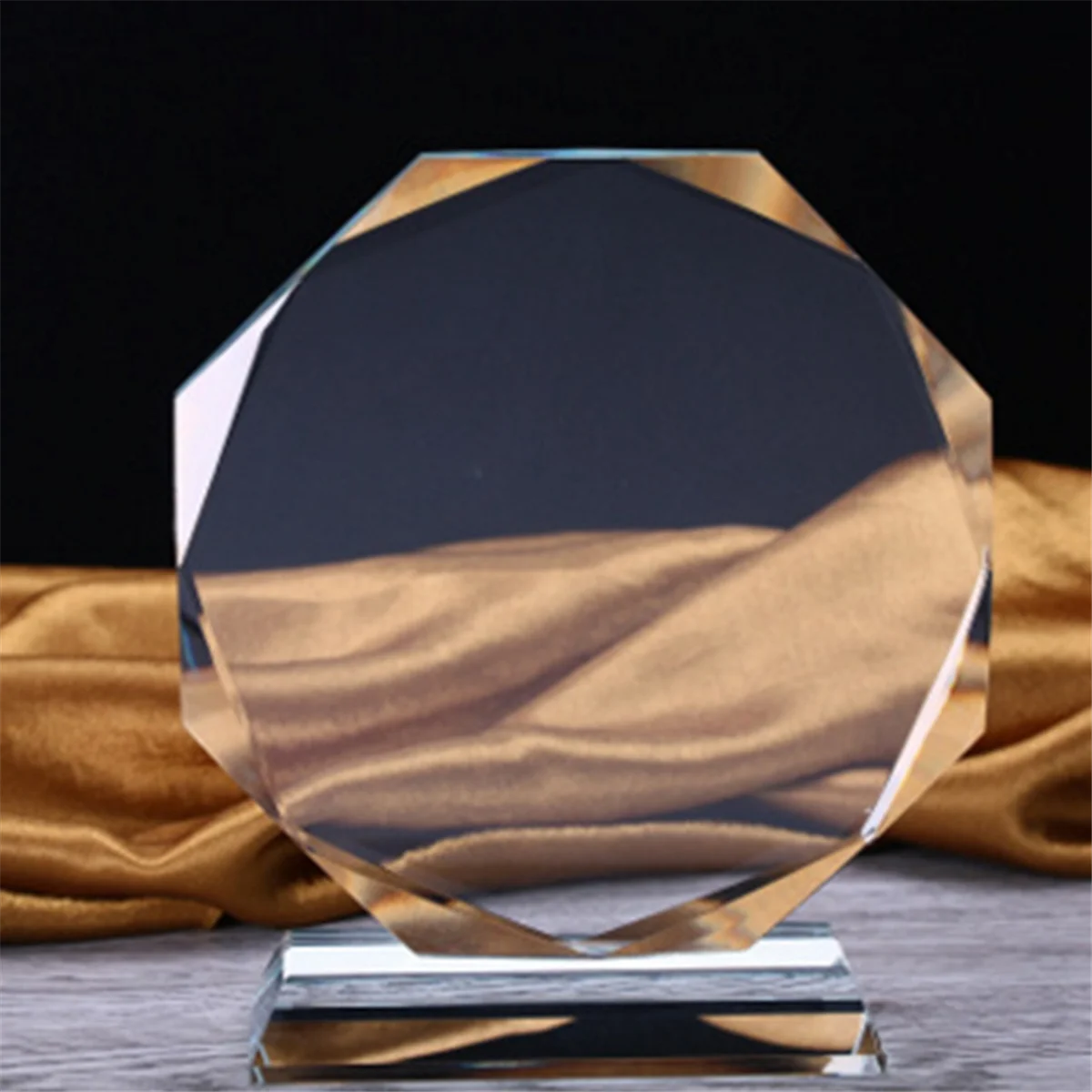 مبيعات! كأس كريستال زجاجي، ميدالية كريستالية فارغة، جوائز شركة الحلي التذكارية لموسم التخرج