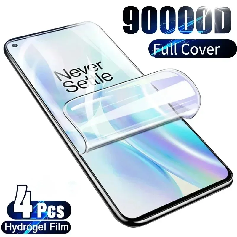 4Pcs Full Cover Hydrogel Film For Huawei P30 P20 P40 P50 Pro Lite Screen Protector For Huawei Mate 30 20 40 50 Pro Soft Film