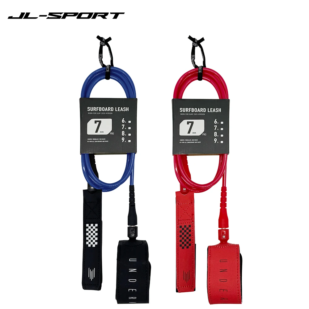 Surf Leash SUP Board 6-10FT Surfboard Leash Surf Leg Rope TPU Stainless Swivels Inflatable Paddle Board Longboard Foot Rope