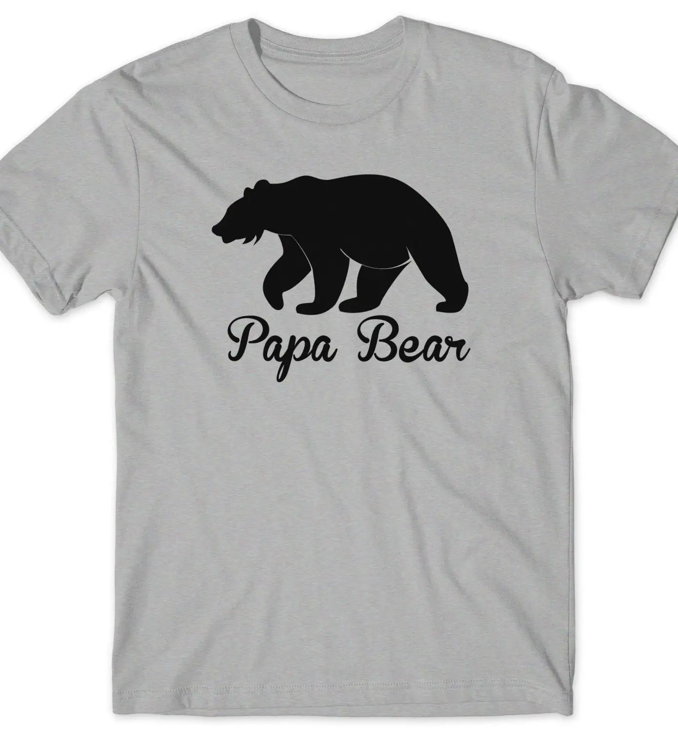 Papa Bear T Shirt Father Day Idea Mens Present New Daddy Dad Baby Shower Grandfather Pop Papi Grandpop Granddad