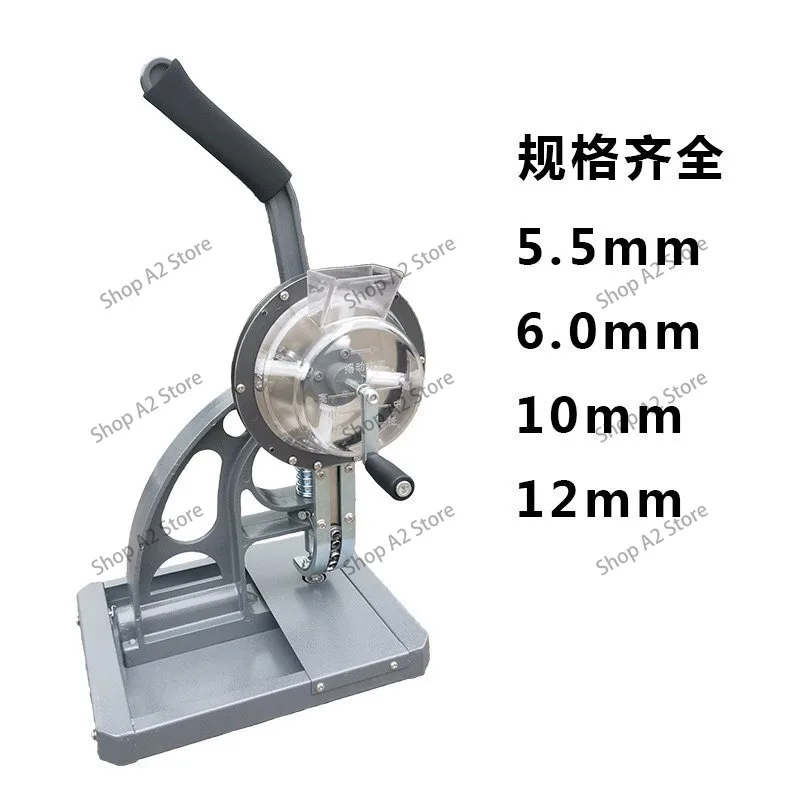Portable Semi-Automatic Eyelet Machine Various Sizes 5.5mm 6mm 8mm 10mm 12mm - New Model