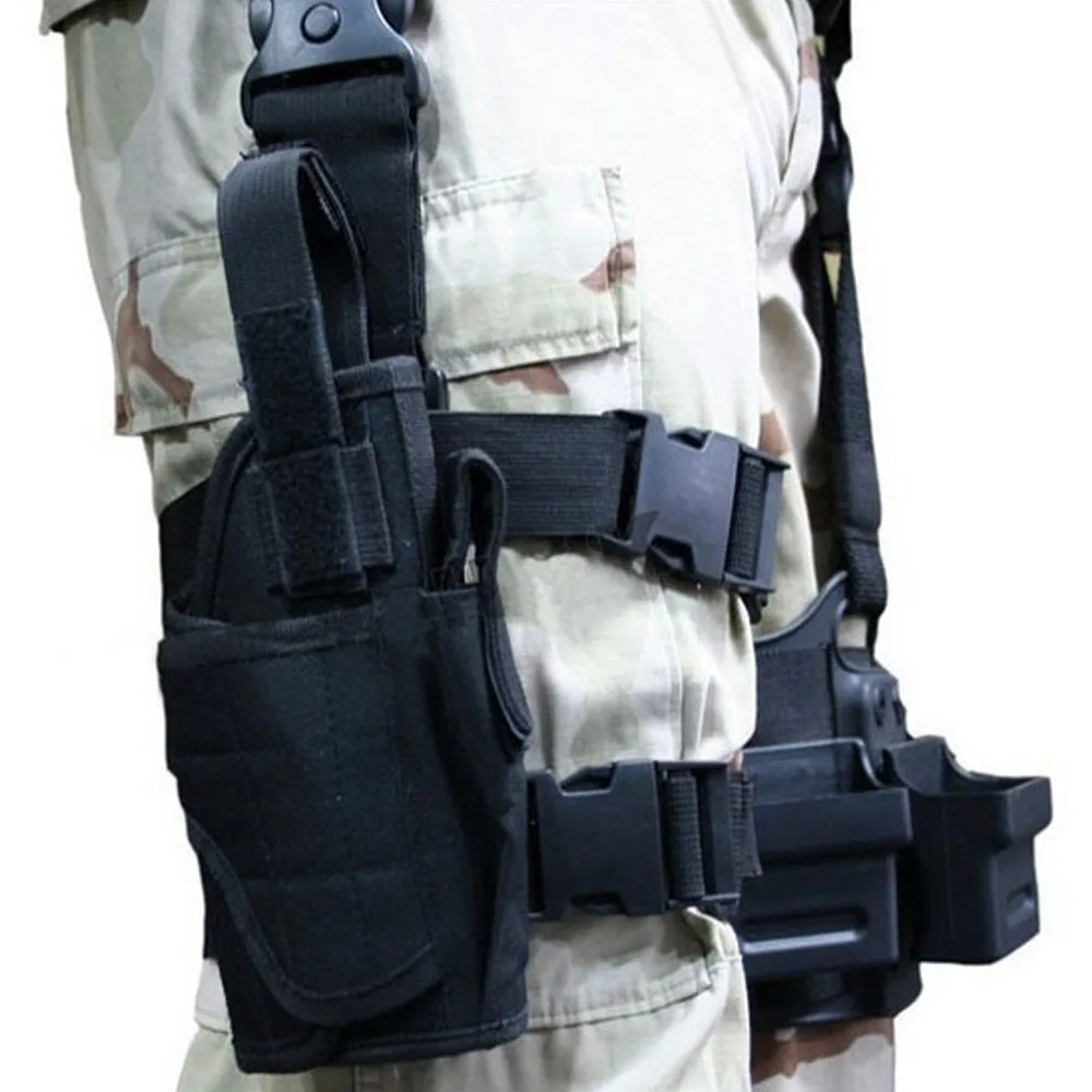 Tactical Tornado Leg Holster Outdoor Leg Mounting Platform Nylon Pistol Holster Compatible with Multiple Models