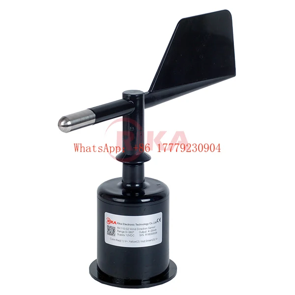 

RK110-02 1 Degree Resolution Cheap 0-5V 4-20mA RS485 Output Wind Direction Sensor Transmitter