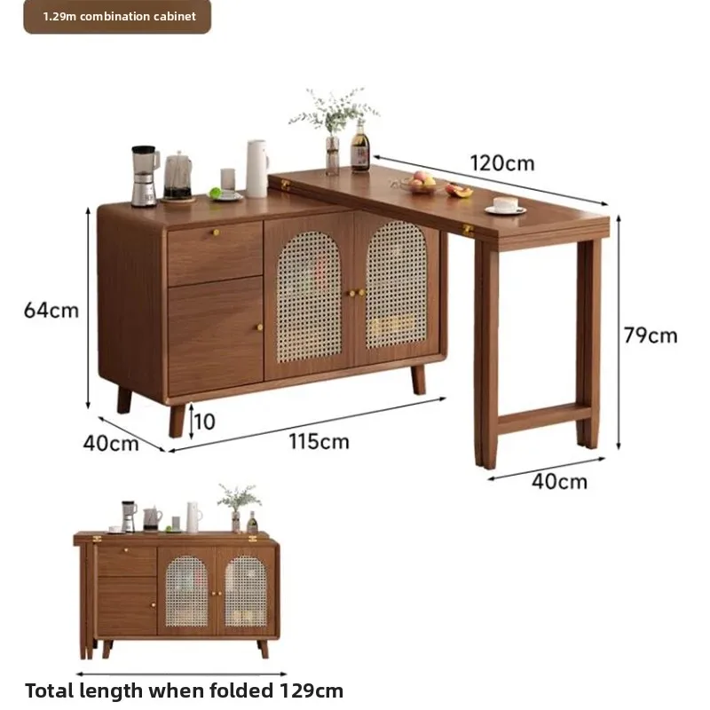Insular Kitchen Dining Tables Coffee Wooden Living Room Dining Tables Dinette Italian Design Home Furniture Mesa Comedor LLDT