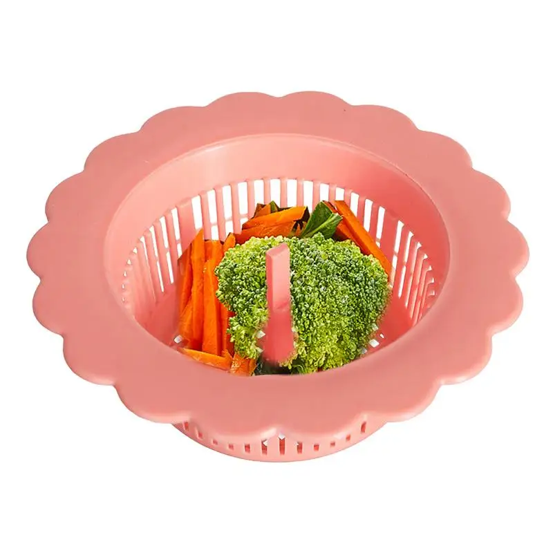 Sink Strainer Kitchen Sink Filter Strainer Handle Design Sink Sieve Drain Catcher Waste Collector for Bathroom and Kitchen