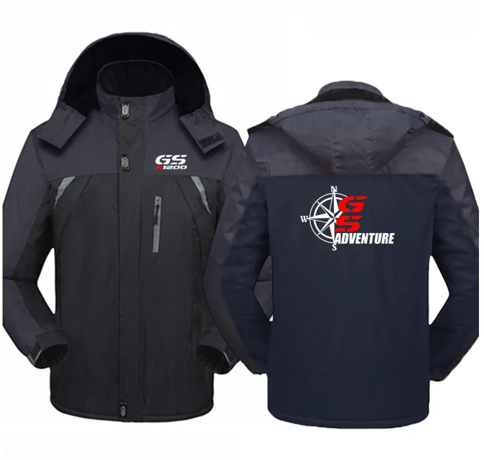 GS ADV 1200 LOGO 2023 Jacket Windbreaker Waterproof Warm Outdoor Cold-Proof Mountaineering Clothing High quality Coats