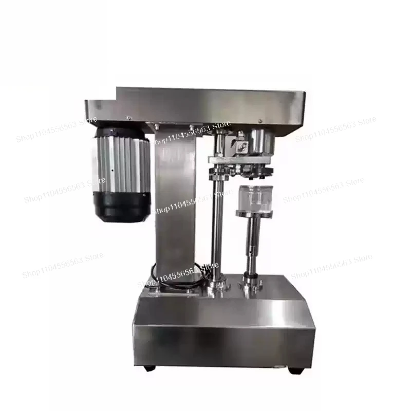 Tabletop Semi-Automatic Beer and Bottle Packaging Machine for Tin/Aluminum Can Sealing Can Seaming Machine