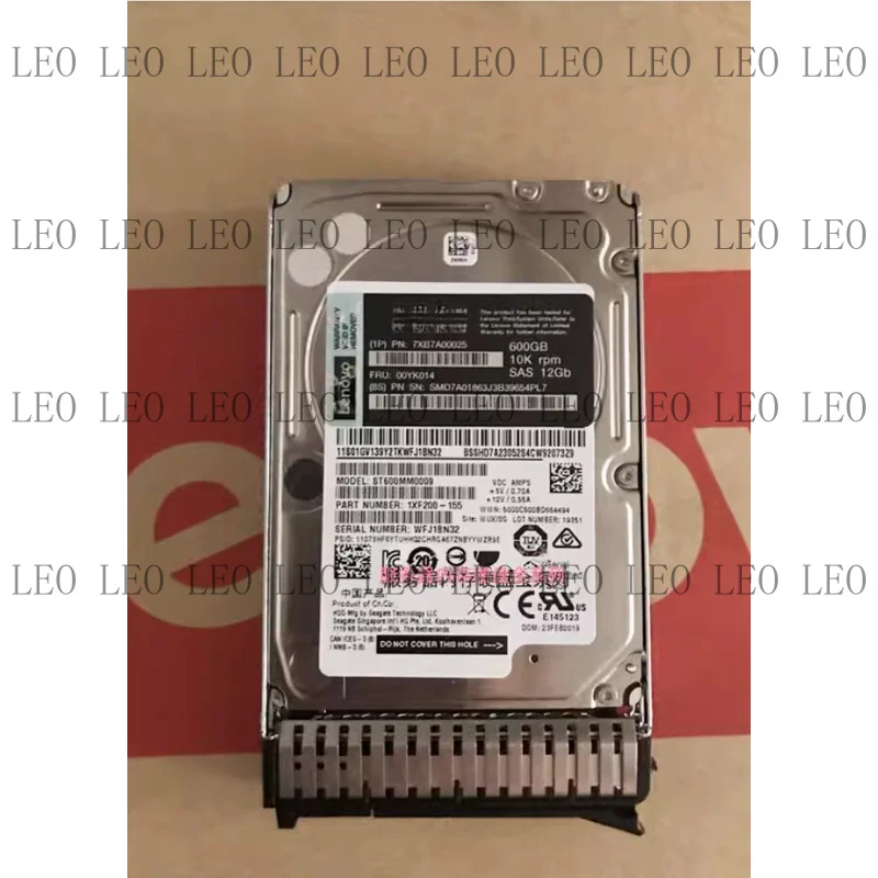 MY 1pc for Lenovo ThinkSystem 7XB7A00025 00YK014 600G 10K SAS 12GB 2.5