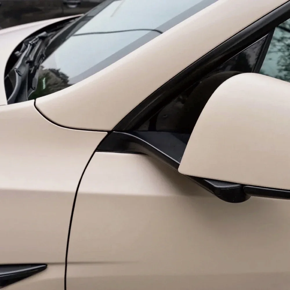 Matte Mocha Latte Car Vinyl Film Auto Wrapping Decal Air Release Technology PVC Waterproof Motorcycle Car Body Decoration Film