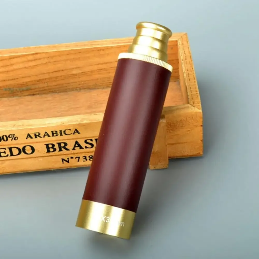 تلسكوب القراصنة الرجعية زوومابلي 25x30 جيب أحادي العين المحمولة الكابتن للطي مقاوم للماء Spyglass يده HD تلسكوب #5