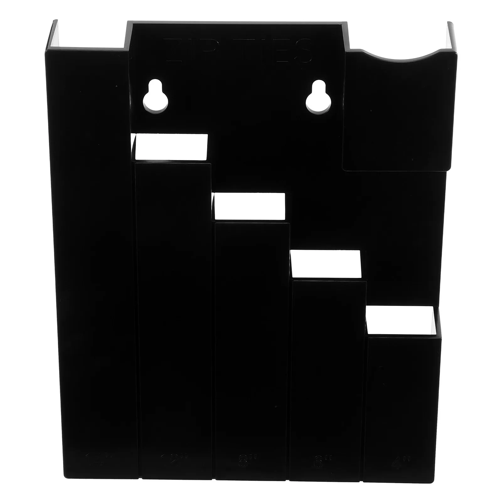 Cable Tie Organizer Holder Heavy Duty ABS Wall Mount Zip Tie Storage Rack for Trailer Workshop Garage Tool Organization