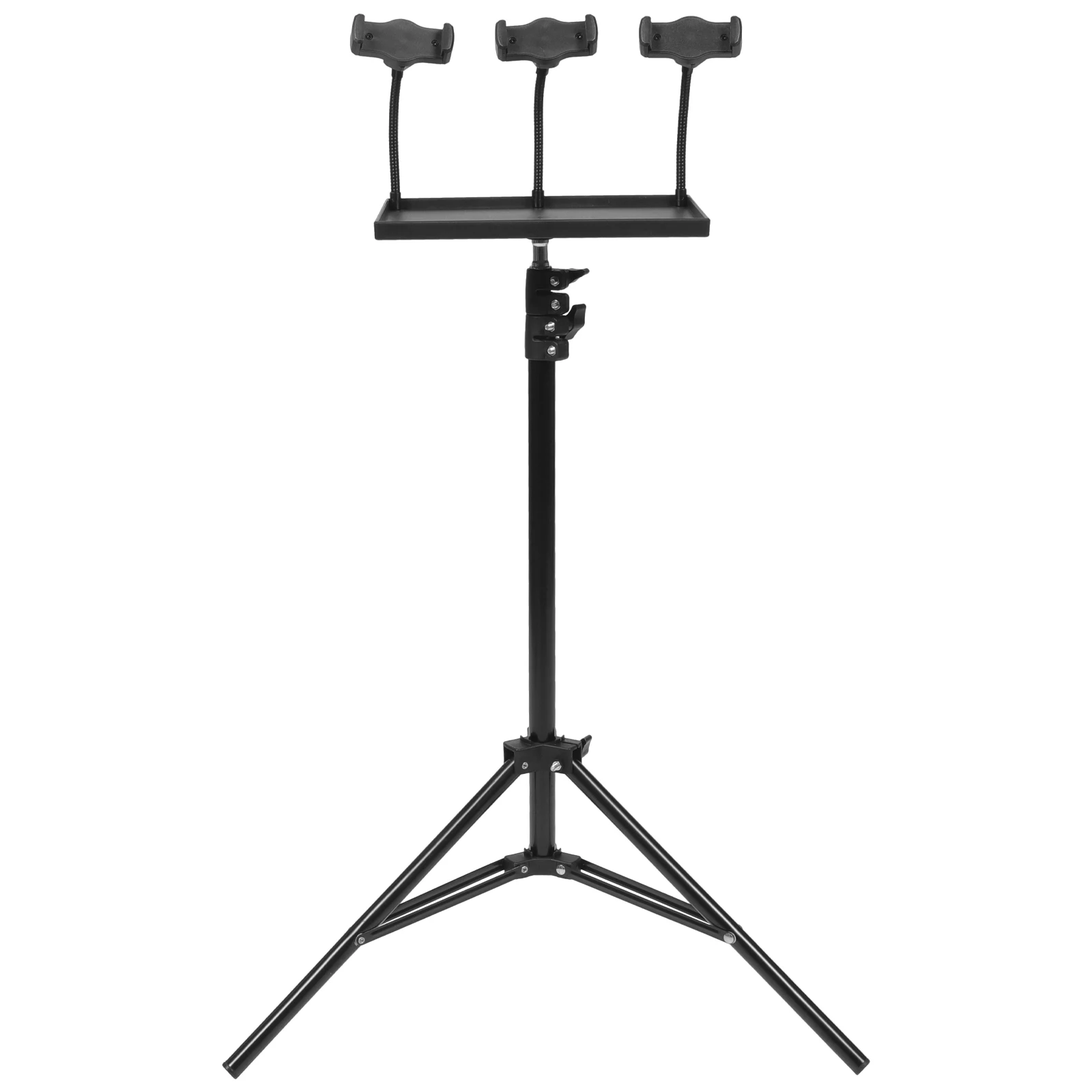 

Live Broadcast St Sound Card Projector Laptop Thickened Tray Adjustable 170cm Tripod Outdoor Selfie Compatible Smartphones