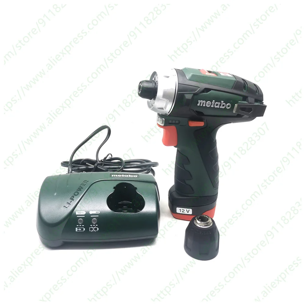 Chave de fenda elétrica para powermaxx bs básico metabo 10.8v 12v broca elétrica de lítio broca elétrica multifuncional mão broca