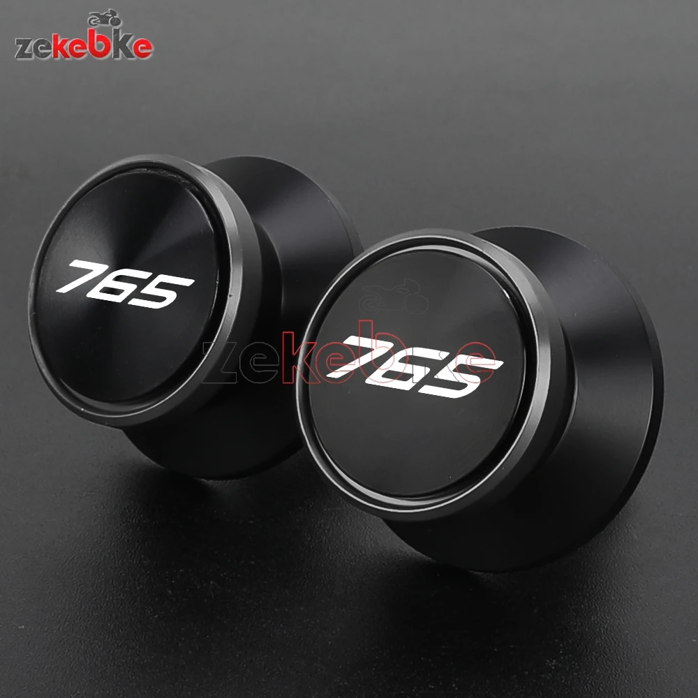 For Street Triple 765 RS S R 765RS 765R Street Triple 675 Trident 660 M10 Motorcycle Swingarm Spools Rear Stand Screws Slider