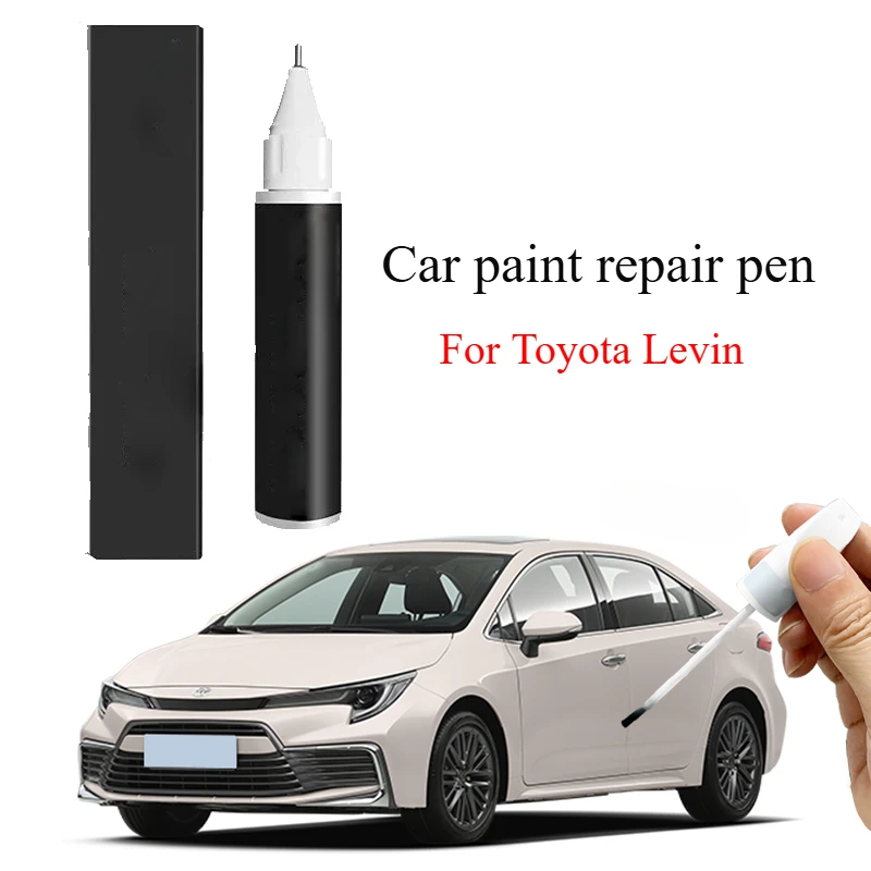 For Toyota Levin  Refinish Pen Platinum Pearl White Opal Silver Ink Crystal Black Special Lingshang Accessories