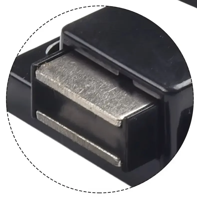 

Сверхмощная магнитная защелка для шкафа, упаковка из 4 шт., открывающаяся дверная защелка с прочной эластичной пружиной и долговечной магнитной присоской