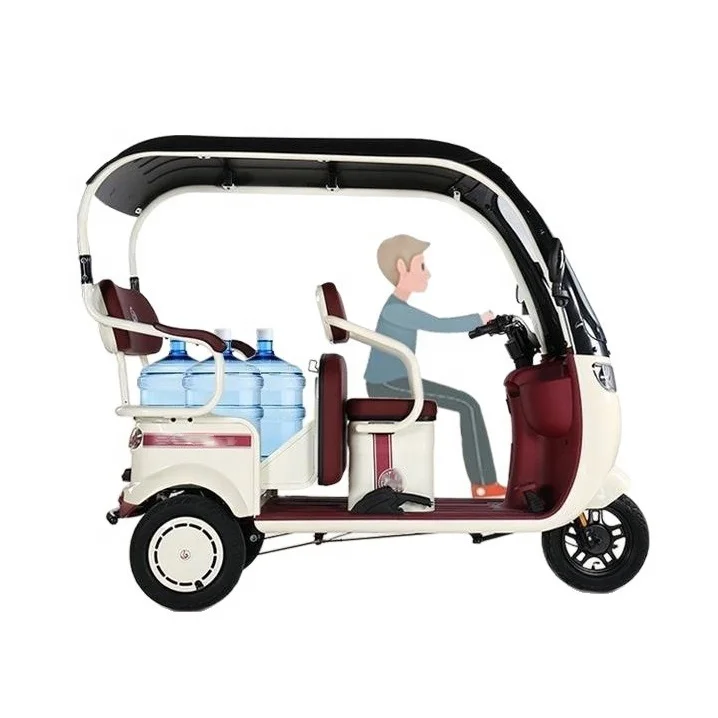 

New National Standard Open-Body 60v Leisure Battery Car for Children Women Elderly Dual-Purpose Passenger Electric Tricycle