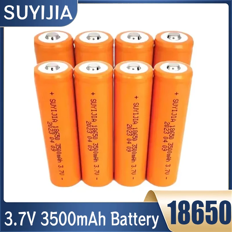 

Original 3.7V 3500mah 18650 Battery Li-Ion Rechargeable External Batteries for Flashlight Head Lamp Walkie-talkie Screwdriver