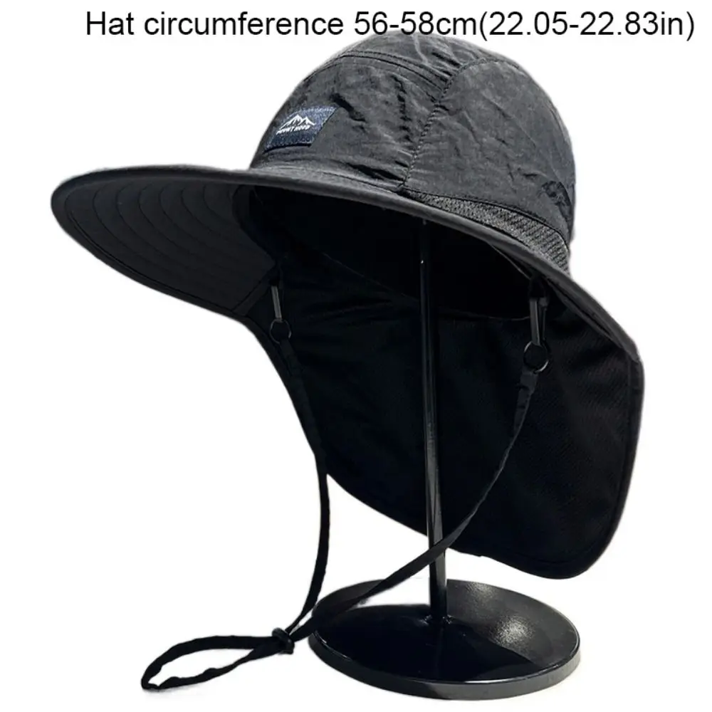 New Bucket Hat Fisherman Hat Sunscreen Cap Wide Brim Hiking Hats Quick-Drying Sun-Shade Fishing Caps Men Fisherman 모자 Climbing