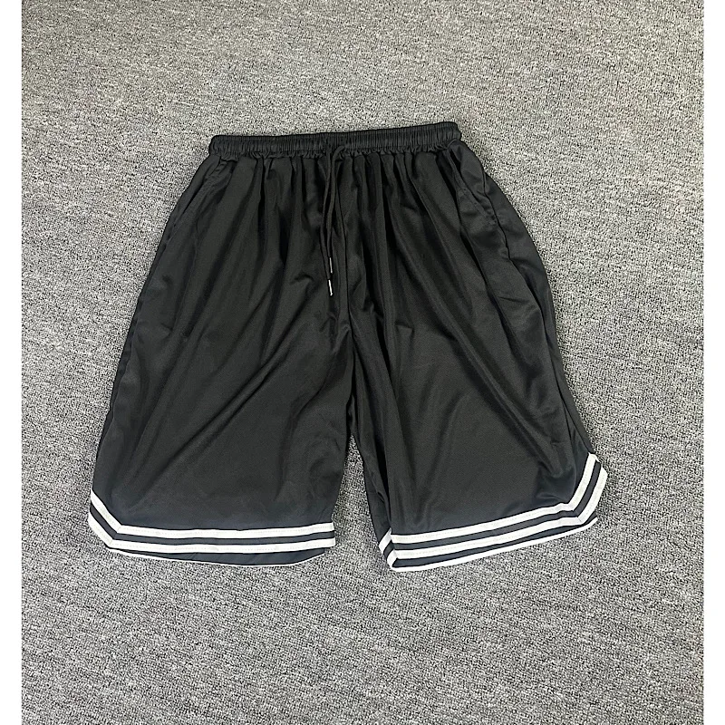 

Ice Silk Men's orts Summer Elastic Loose Casual Five-Point Pants plus Size Qui Dry Sports Big Underwear Mid-Length