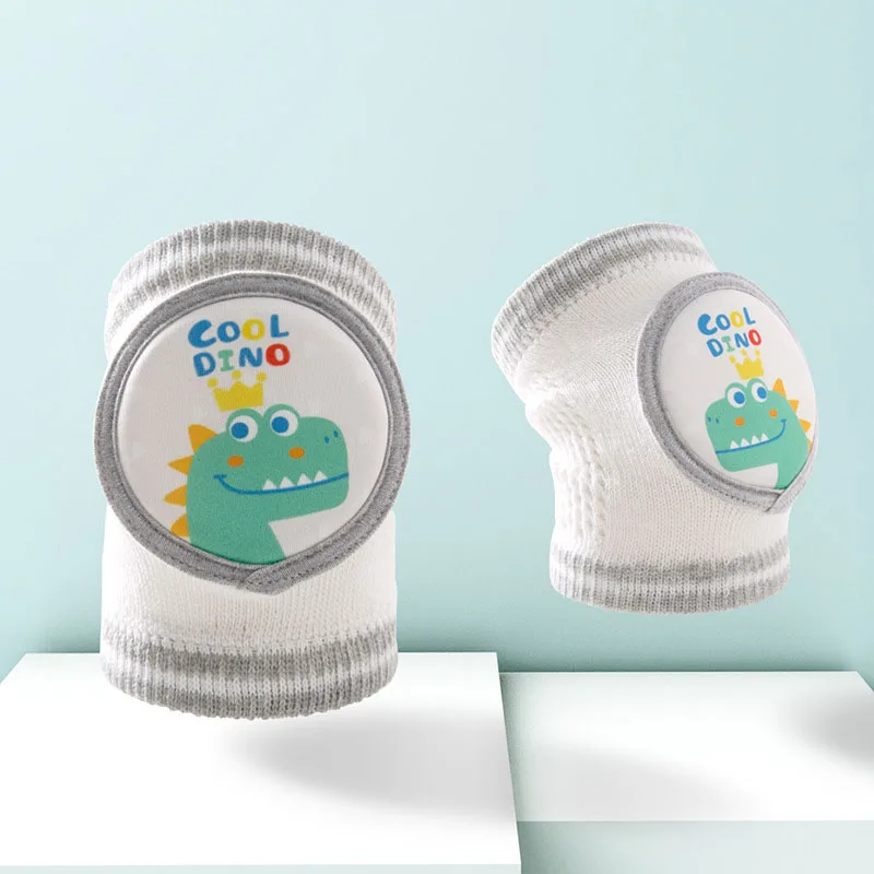New Cartoon Animal Baby Kneepad Cotton Breathable Newborn Boy Girl Crawling Knee Protector Anti Fall Kids Knee Pads 0-4 Years