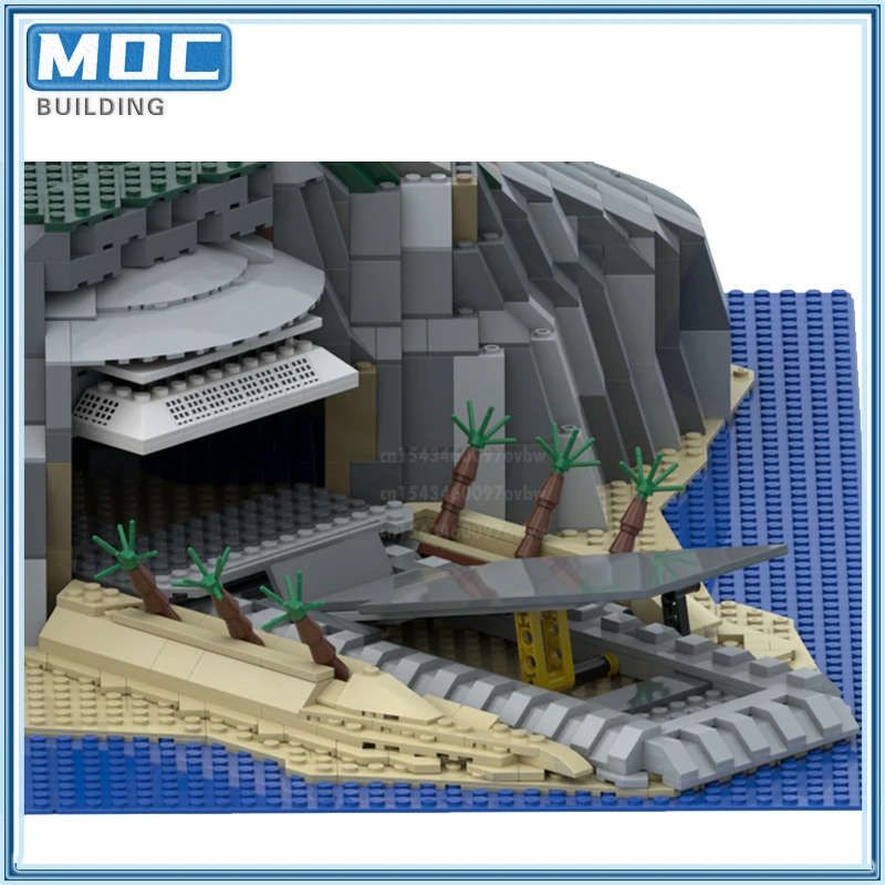 

Moc Space Movie Building Blocks Imperial Hangar Display Collection Expert Model Creative Technology Bricks Toys holiday Gifts