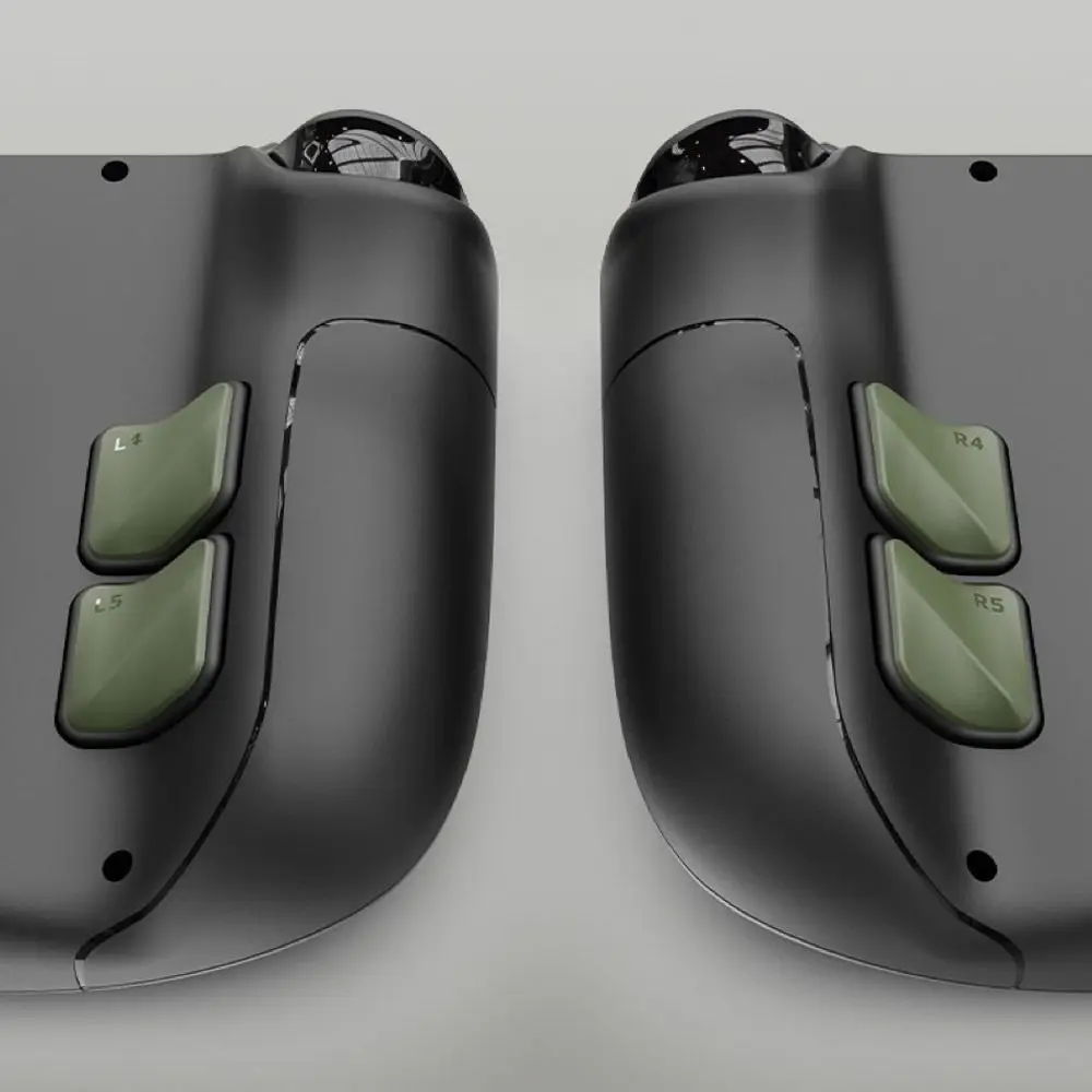 Anti-Slip Gamepad Back Button, Anti-Scratch Gaming Pads, Melhoria Suave Grip, Steam Deck Acessórios