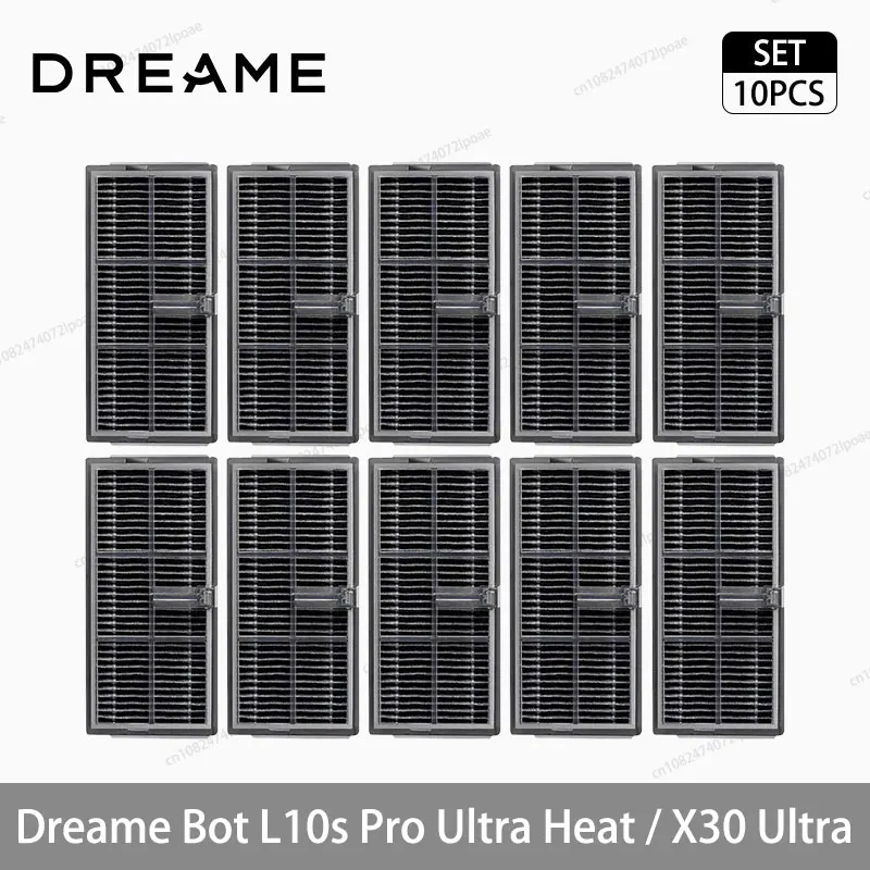 Dreame L10s Pro Ultra Heat / X30 Ultra Robotstofzuiger Accessoires Hoofdzijborstel Mop Doek Hepa Filter Stofzak Reserve