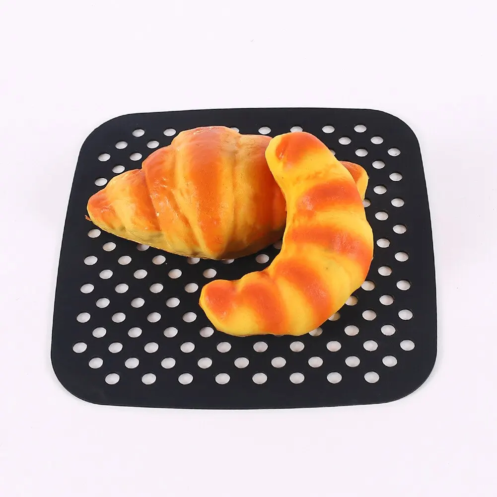 Air Fryer Silicone Mat Kitchen Accessories Nonstick Baking Mat Pastry Tools Accessories Bakeware Oil Mats