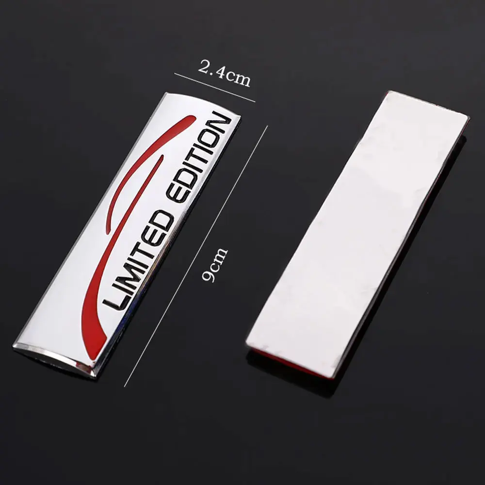 3D Metal Limited Edition Sticker Car Fender Side Rear Trunk Emblem Badge adesivo per auto per etichette per auto accessori