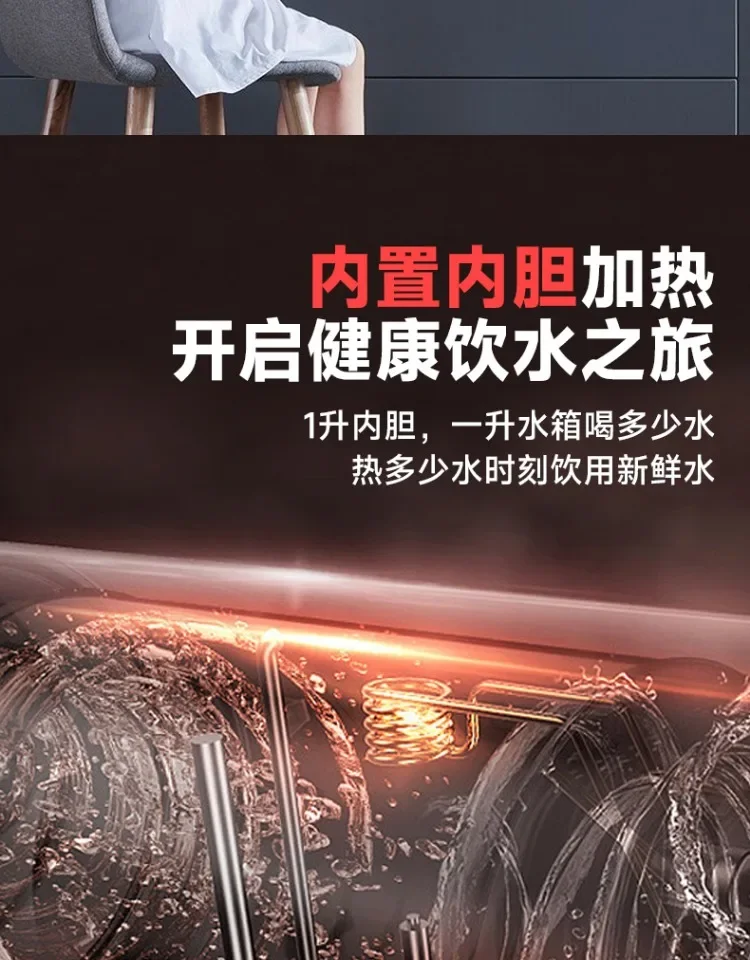 موزع مياه مثبت على الحائط 220 فولت، شريك آلة مياه نقية مضاد للحرق الجاف مع وظيفة تسخين للمنزل BDB