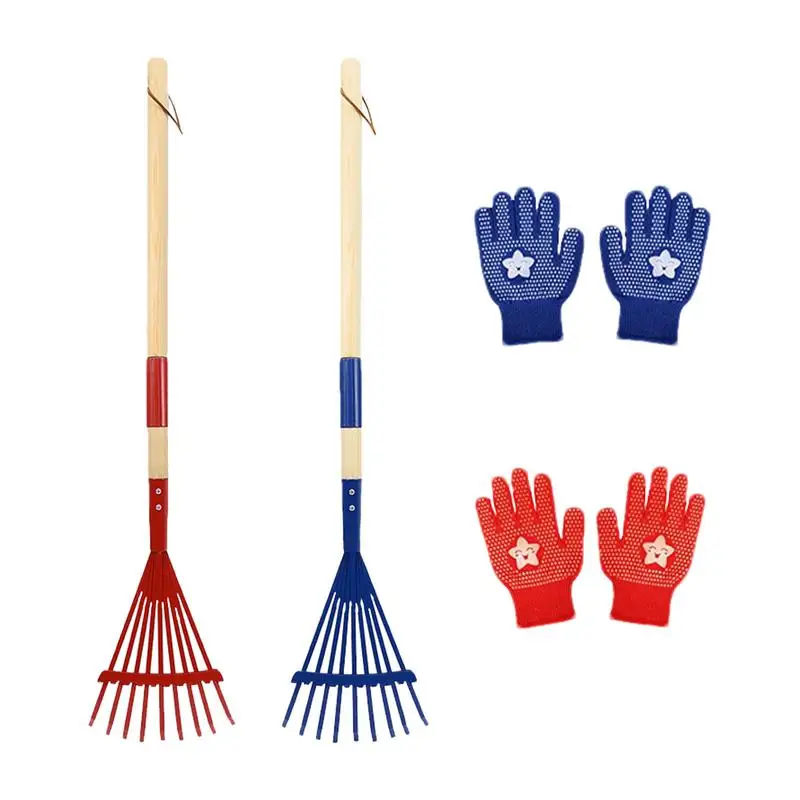 

Маленькие садовые грабли для детей, детский садовый набор грабли с листьями, детский дизайн, садовые инструменты для работы в саду, кемпинга