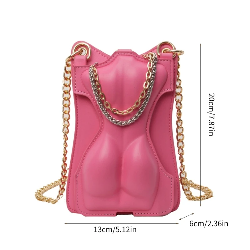 PU lederen messengertas voor dames Hot Girl schoudertas Crossbody tas kleine vierkante tas kettingriem telefoontas