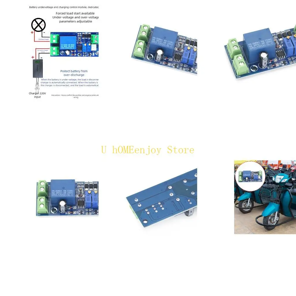 B0KF 12V Battery Protections Module Over Discharge Overvoltage Control Boar