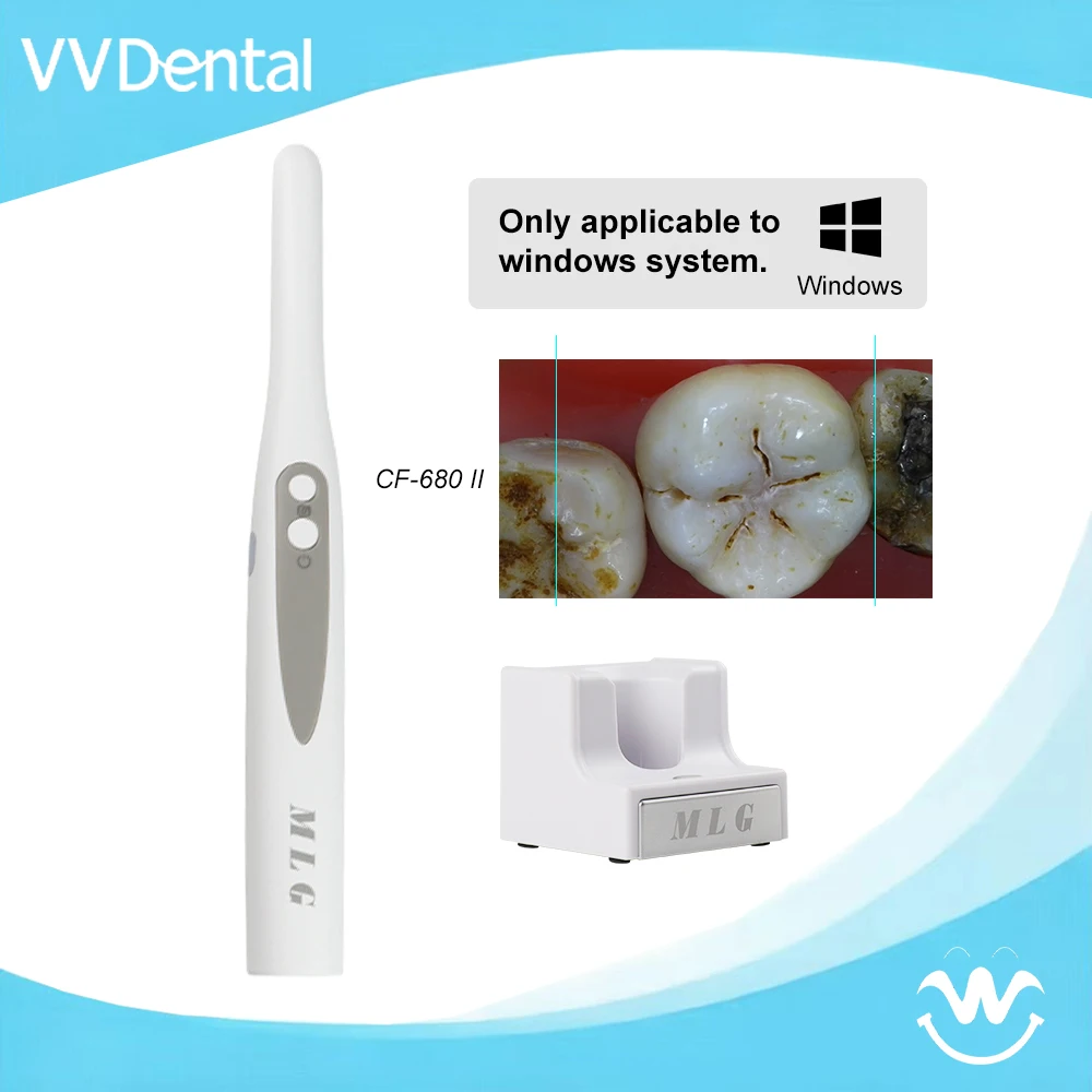 VVDental Wireless Dental Oral Viewer 8 LED Endoscope 13.0 Mega pixels Wifi Endoscope Tooth Intra Oral Camera for Computer