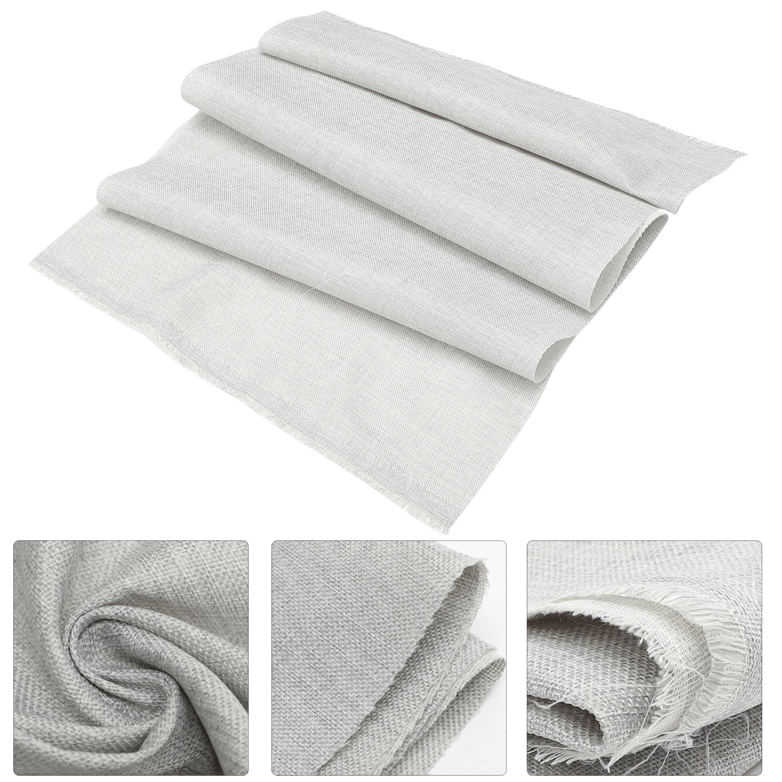 

Retro Speaker Cover Cloth Protective Sound Grill Fabric Vintage Mesh Linen Stereo Speakers Stage KTV Box Decorative Durability