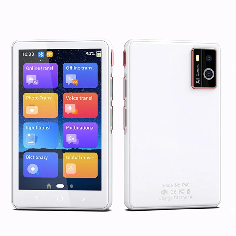 A32T-многоanguage P40 Интеллектуальный переводчик 135 языков Голосовой интеллектуальный онлайн-перевод Автономный перевод речи