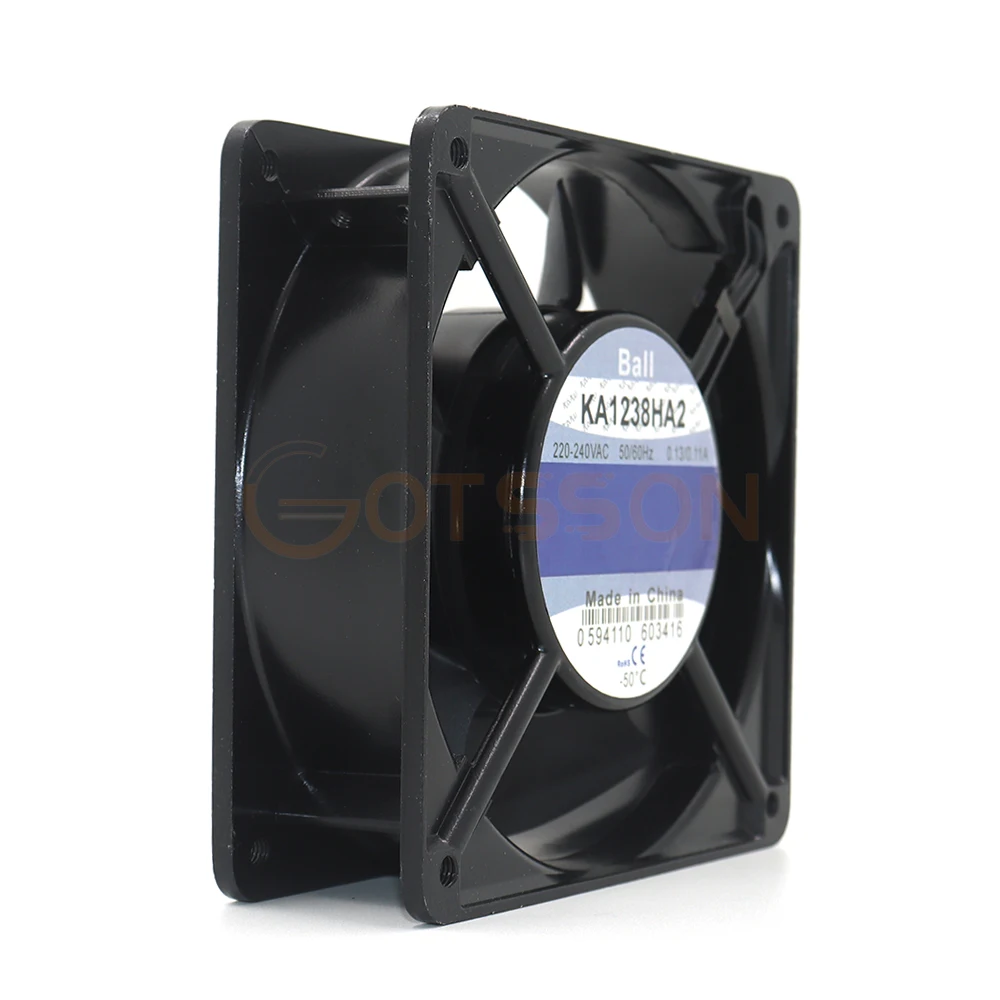 new for KA1238HA2 220V high temperature resistance fan 12cm 120mm 120*120*38mm