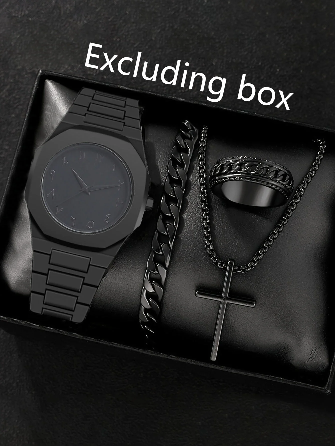 Octagonal fashion quartz watch men's minimalist style hot selling watch