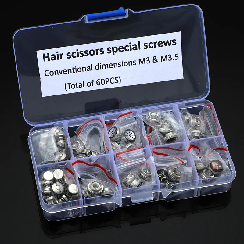 Special screws for Hair Scissors Bearing Screws Hair Clipper Accessories Baber Shop Hairdressing assemble Parts Tool accessories