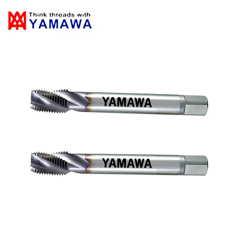 Giappone YAMAWA TICN Rivestimento Tubo Filettatura A Spirale Rubinetto Scanalato PS RP PF G PT RC NPS NPT 1/16 1/8 1/4 3/8 1/2 3/4 Macchina Filettatura Rubinetti