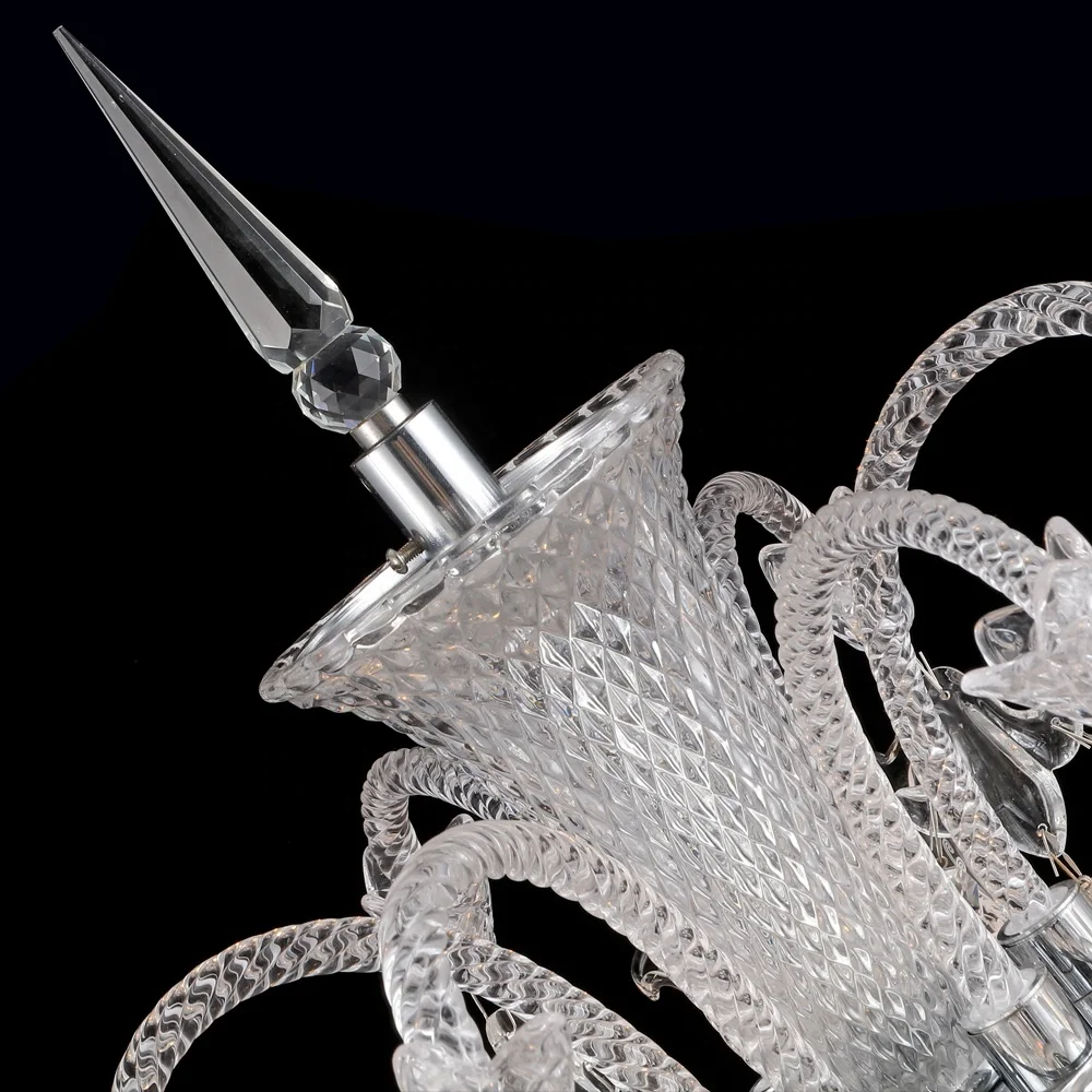 European home decoration crystal chandelier floor lamp