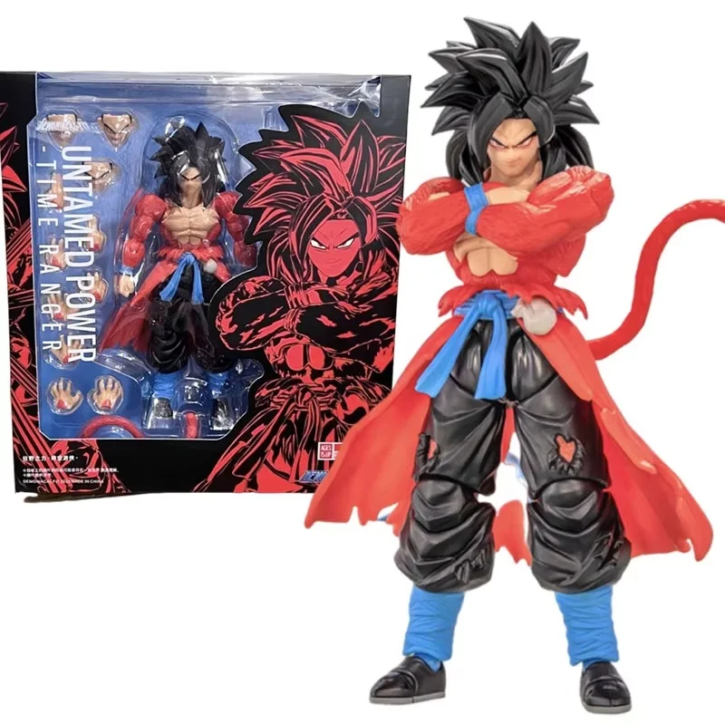 

Son Goku Demoniacal Fit The Untamed Power Time Ranger Edition Action Figure Dragon Ball Z Figuras Anime Model Peripheral Toys