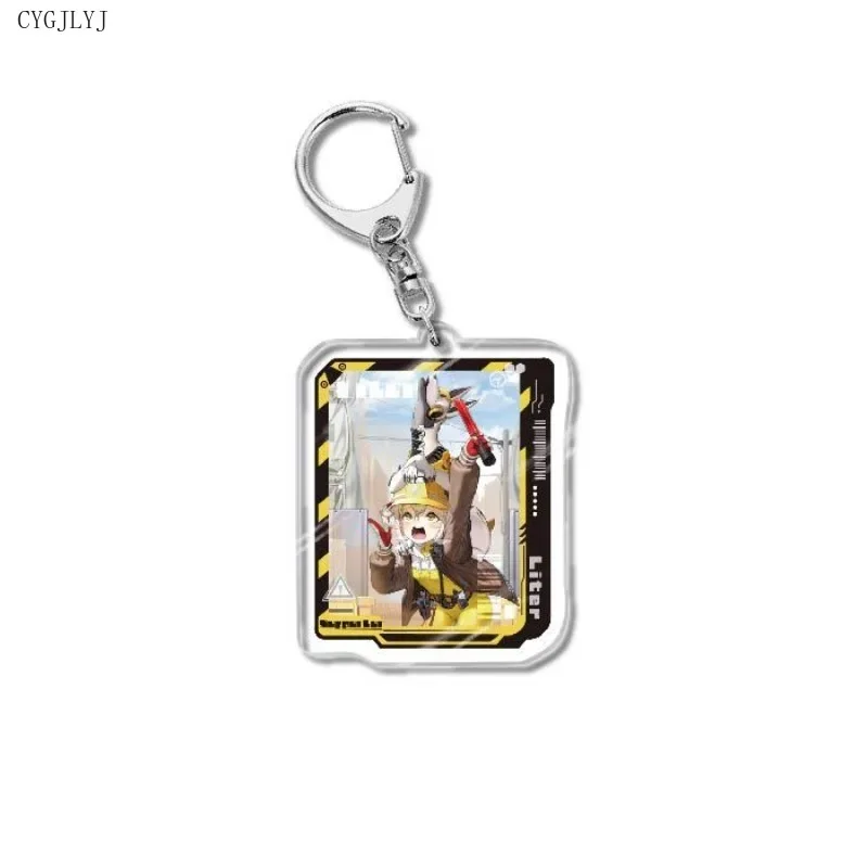 Anime Nikke Goddess Of Victory Keychain Figures Cute Girl Action Acrylic Keyring Pendant Jewelry Quency Key Chain Birthday Gifts