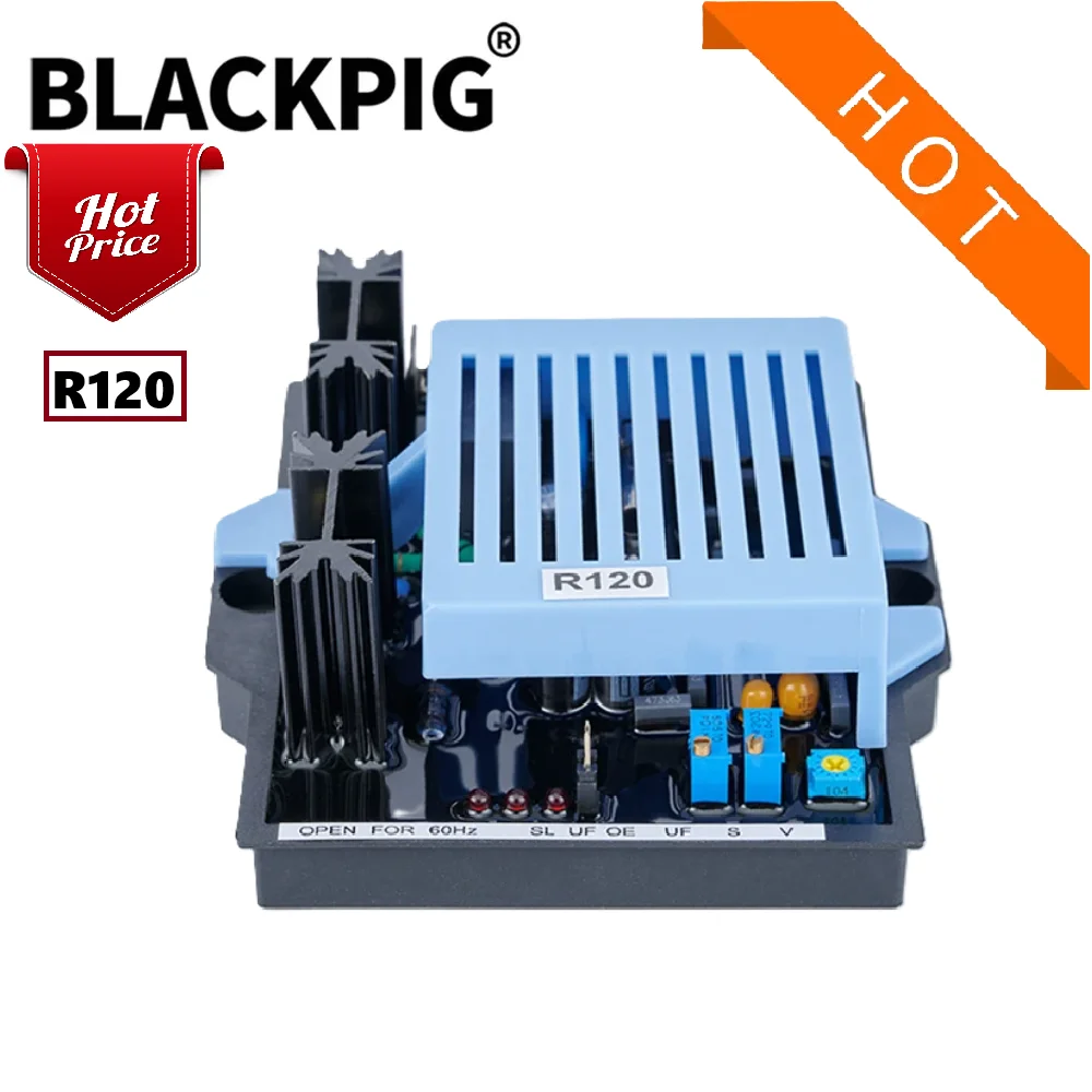 Direct Sale R120 AVR Generator Automatic Voltage Regulator Alternator Stabilizer Board Module For Leroy Somer Generator Parts