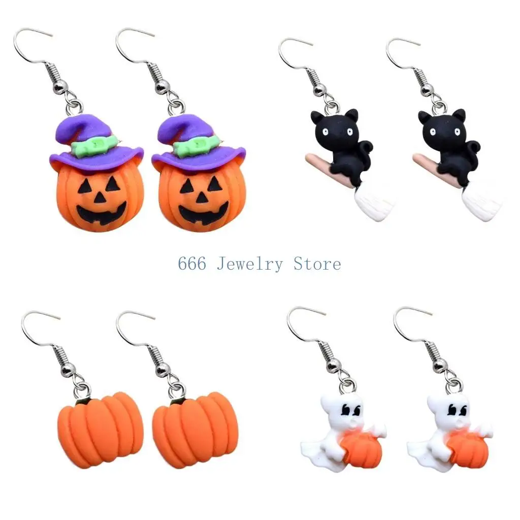 f2td-fashion-halloween-Серьги-Серьги-из-тыква-кошачьей-шляпы-Серьги-для-ювелирных-изделий